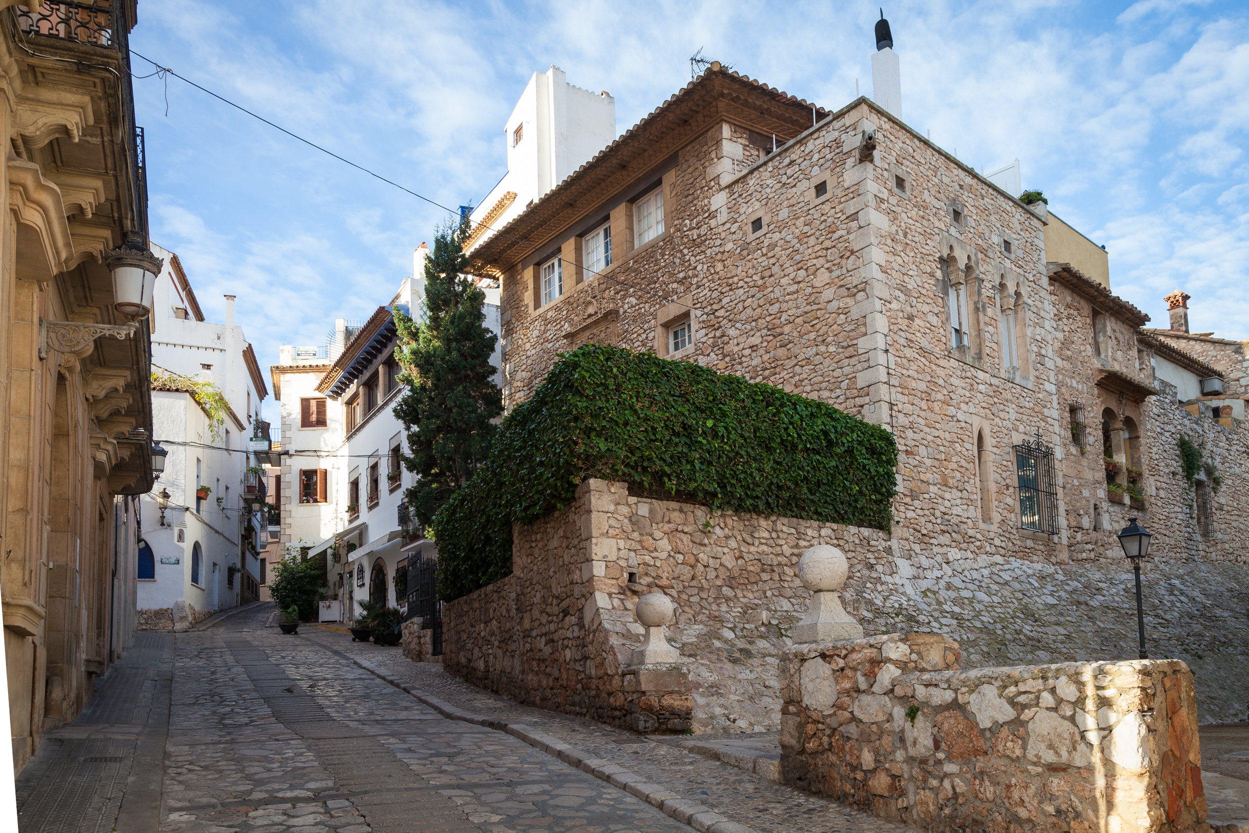 A very old home in Sitges.